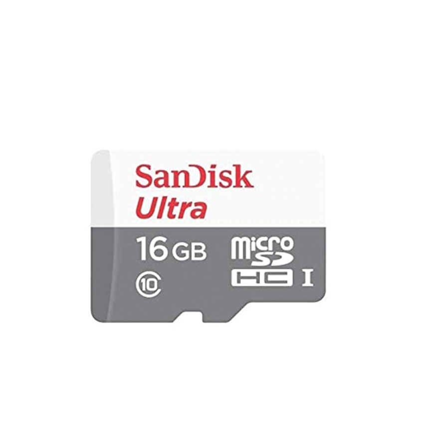 Sandisk 16GB Micro SD Card CL10 - GN3MN (No Adapter Included)
