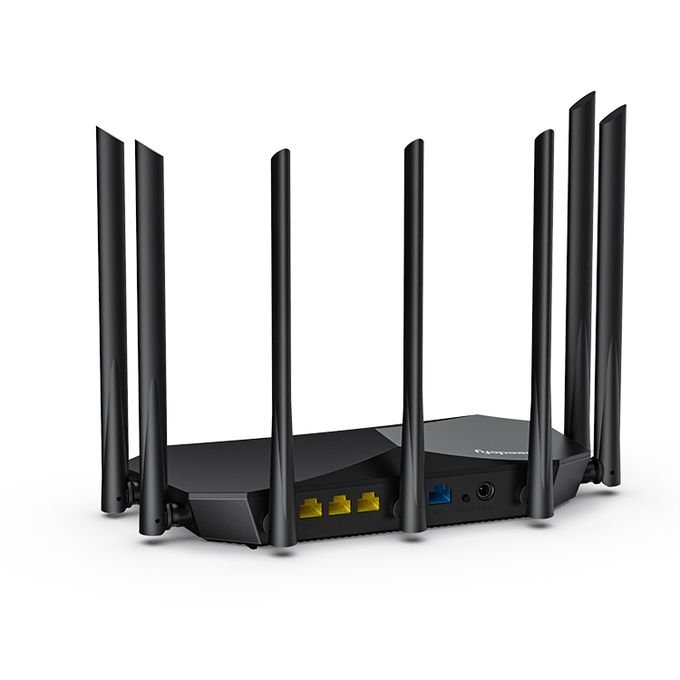 SPEEDEFY AC2100 Dual Band Smart WiFi Router – Black in kumasi