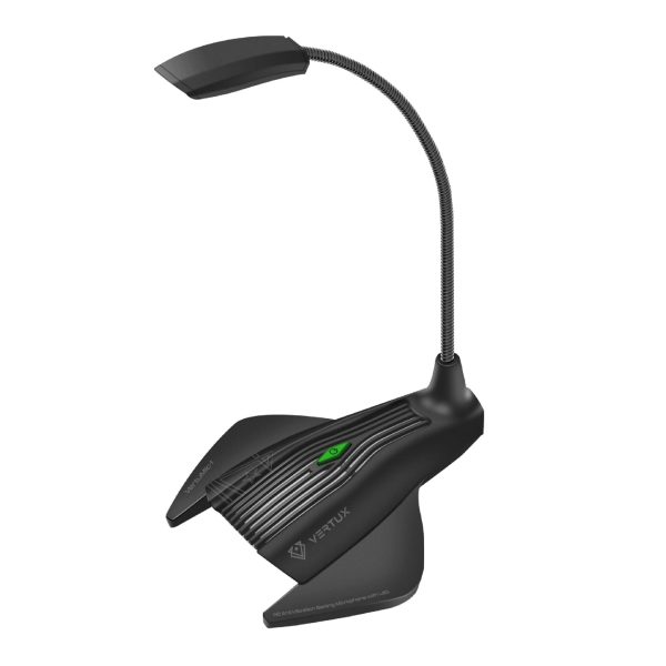 Vertux HD Anti-Vibration Gaming Microphone with LED Illumination