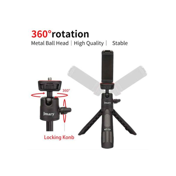 Jmary MT19 Compact Tabletop Tripod
