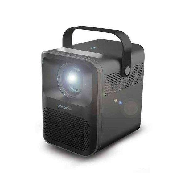 Porodo Lifestyle Full HD Portable Projector 2600mAh – Black