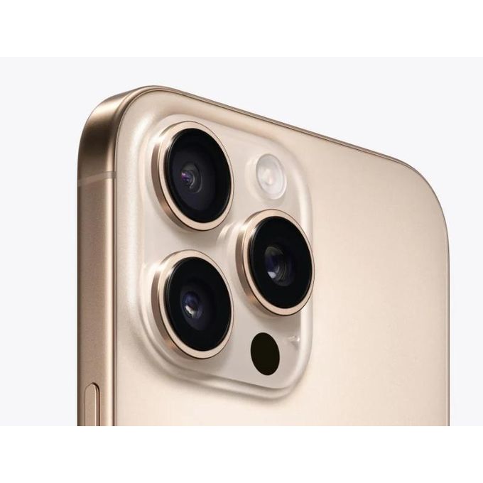 Apple iPhone 16 Pro Max – 6.7-inch Display – 8GB RAM – 256GB Storage – 48MP/12MP Camera – 4852mAh Battery – Desert Titanium Color