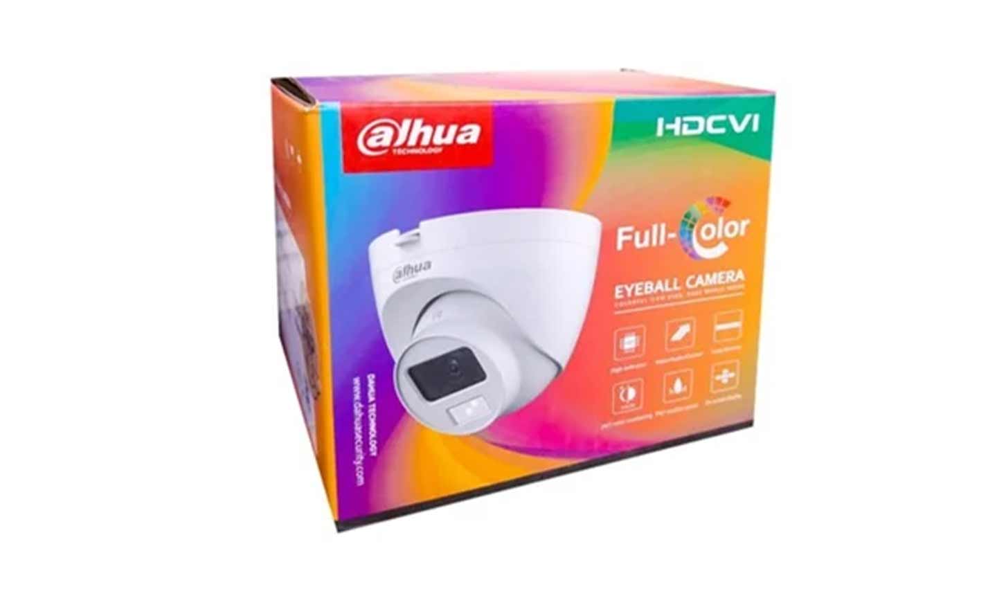 Dahua 2MP Full-Color HDCVI Eyeball Camera (Model: DH-HAC-HDW1209CLQP-A-LED-0360B-S2)