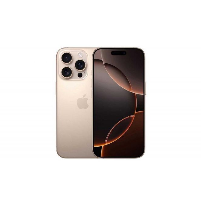 Apple iPhone 16 Pro Max - 256GB Storage - 8GB RAM - 6.9-Inch Display - 48MP/12MP Camera - 4852mAh Battery - Desert Titanium Color