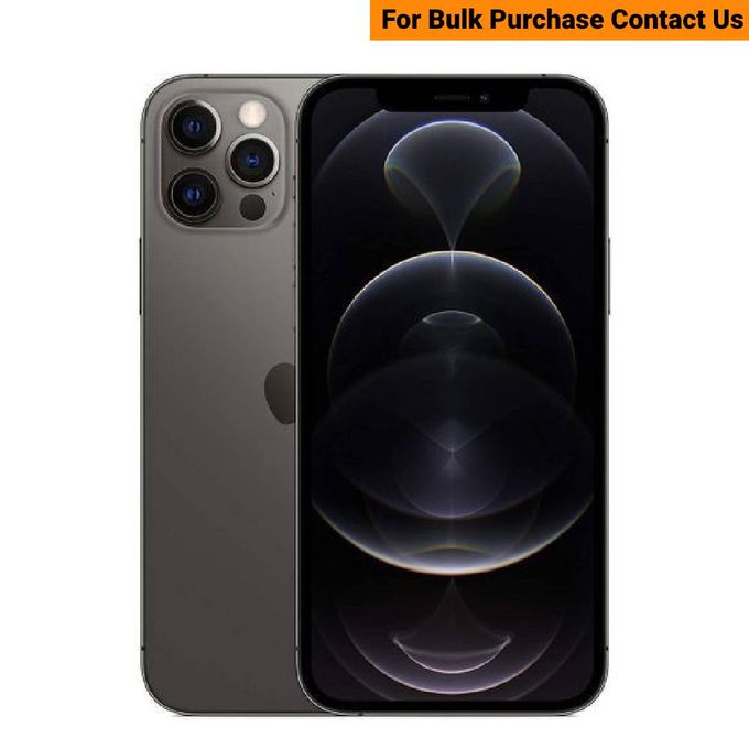 Apple iPhone 12 Pro Max - 256GB Storage - 6GB RAM - 12MP Rear and Front Cameras - 3687 mAh Battery - Graphite Color + 1 Year Warranty