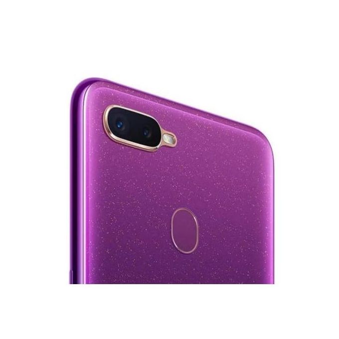 Refurbished OPPO F9 Smartphone – 6.3-inch Display, 6GB RAM, 128GB Storage, 3500mAh Battery, 16MP + 25MP Cameras, Fingerprint Sensor, Dual SIM – Purple