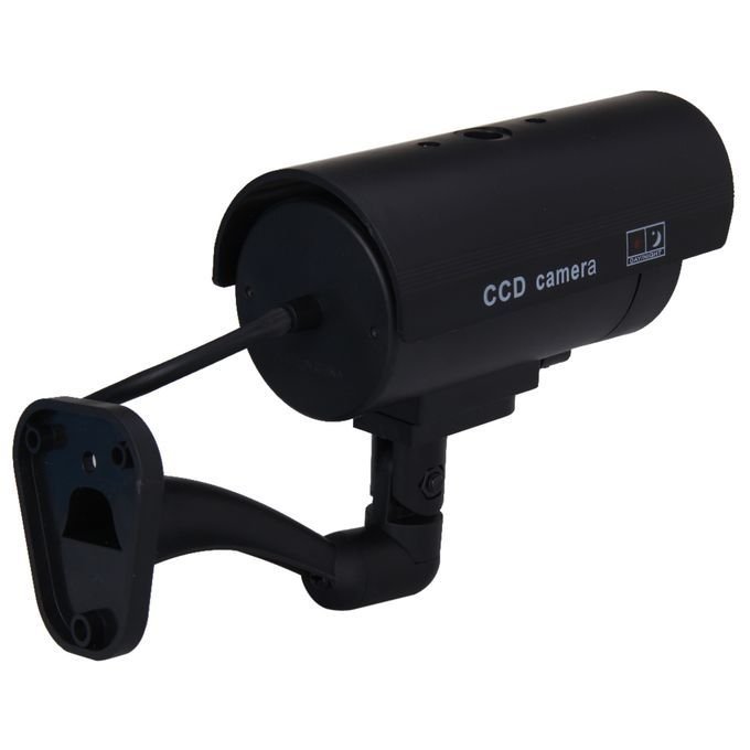 Black Dummy Outdoor Waterproof CCTV Security Camera with LED Flash in kumasi