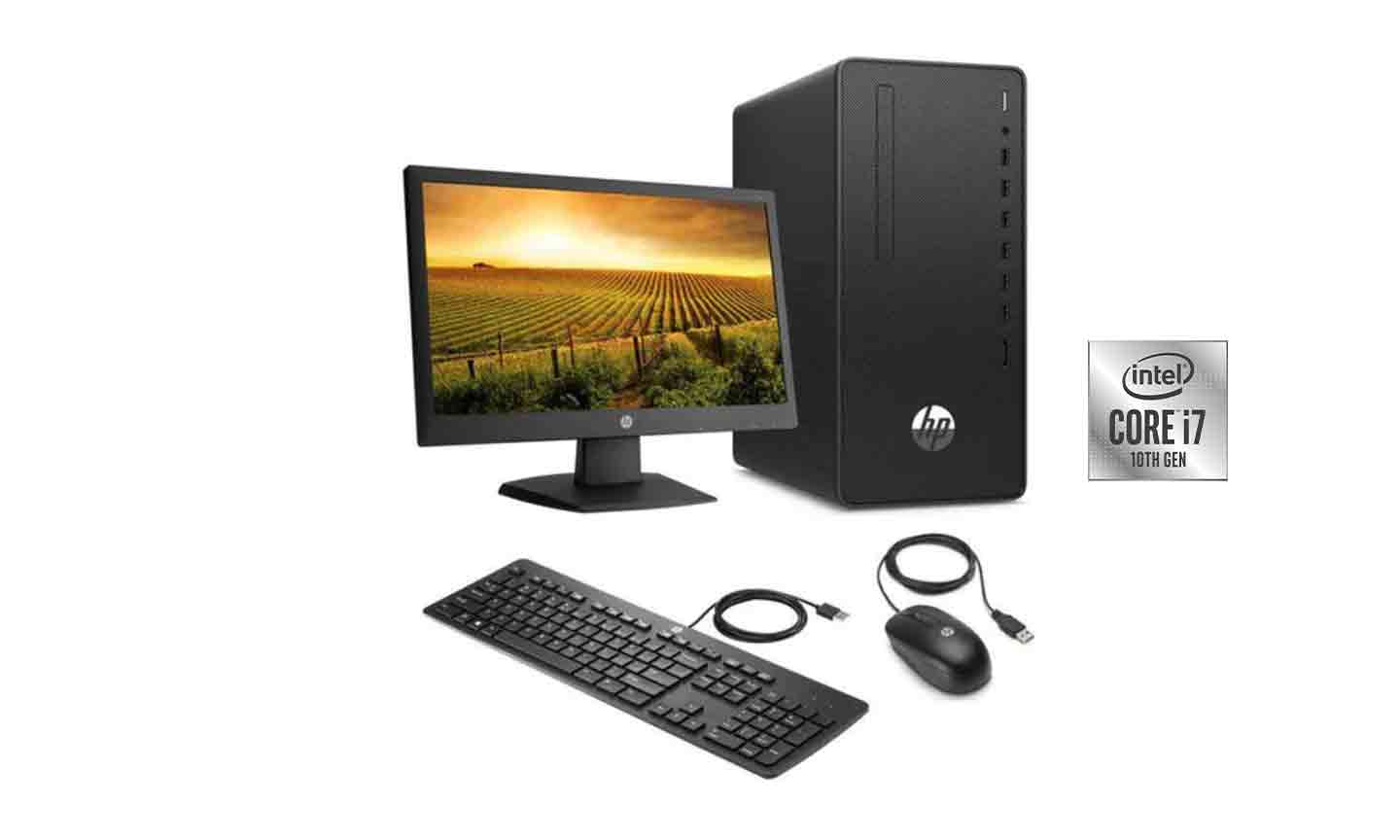 HP 290 G9 Micro Tower Desktop PC - Intel Core i7, 512GB SSD, 16GB RAM, 12th Gen, Windows 11