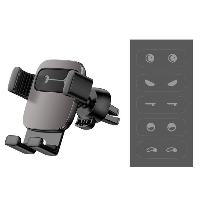 Baseus Black Cube Gravity Car Mount Holder in kumasi — product view 4