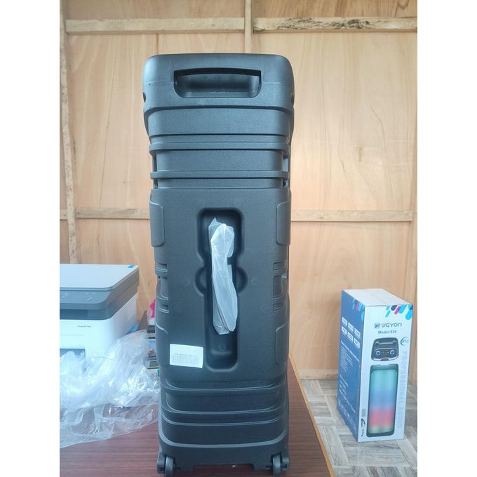 WEYON Wireless Portable Speaker with Remote Control – Black – Subwoofer Model 831 — product view 5