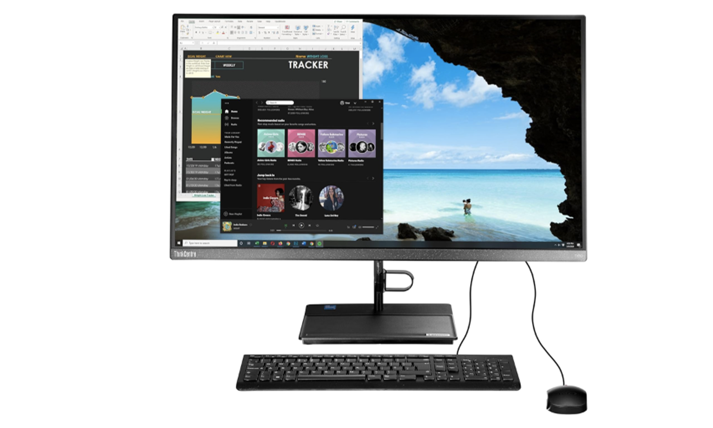 Lenovo ThinkCentre Neo 30a G4 All-in-One with Intel i5