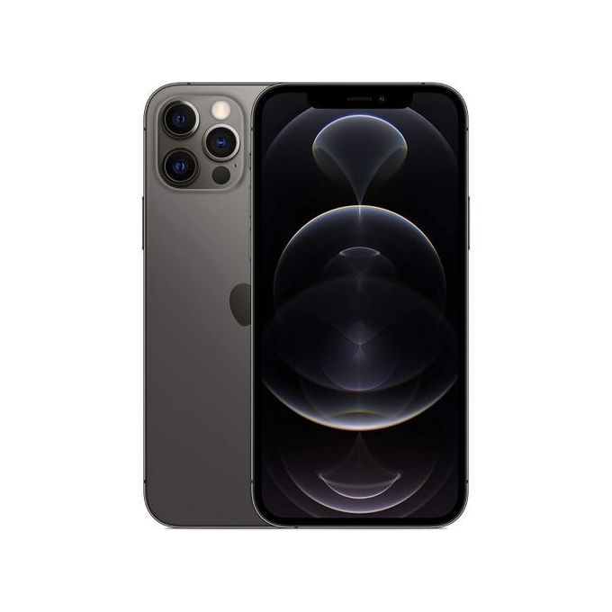Apple iPhone 12 Pro Max – 256GB Storage – 6GB RAM – 12MP Rear and Front Cameras – 3687 mAh Battery – Graphite Color + 1 Year Warranty