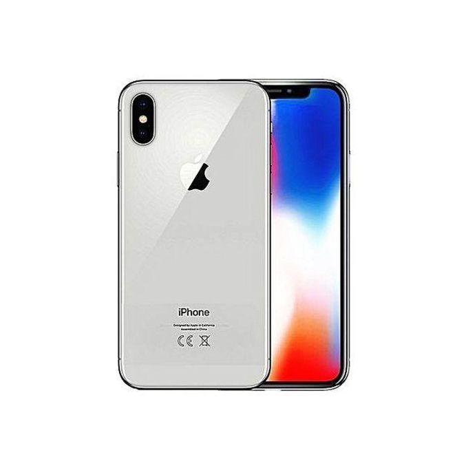 Apple iPhone X - 5.8 inch Display - 256GB Storage - 3GB RAM - 12MP Rear Camera/7MP Front Camera - 2716mAh Battery - Silver