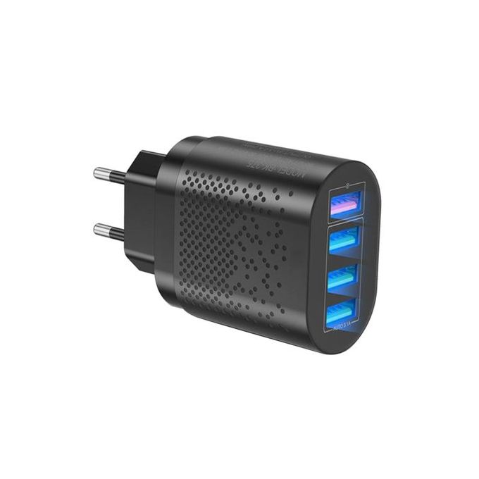 NewFast USB Wall Charger Adapter for iPhone – Black
