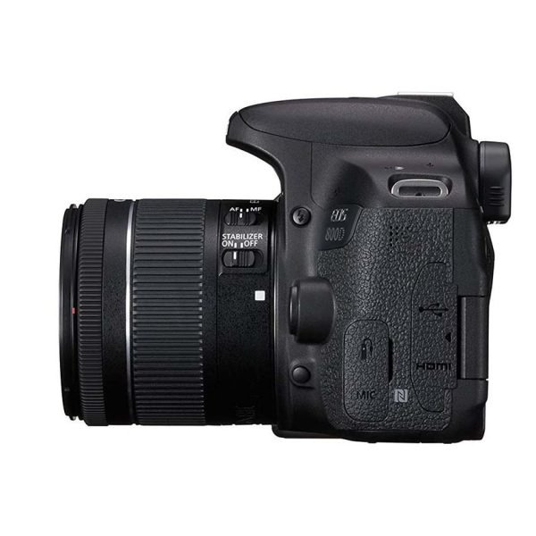 Canon EOS 800D DSLR Camera – 24.2MP, 18-55mm Lens with Wi-Fi Connectivity