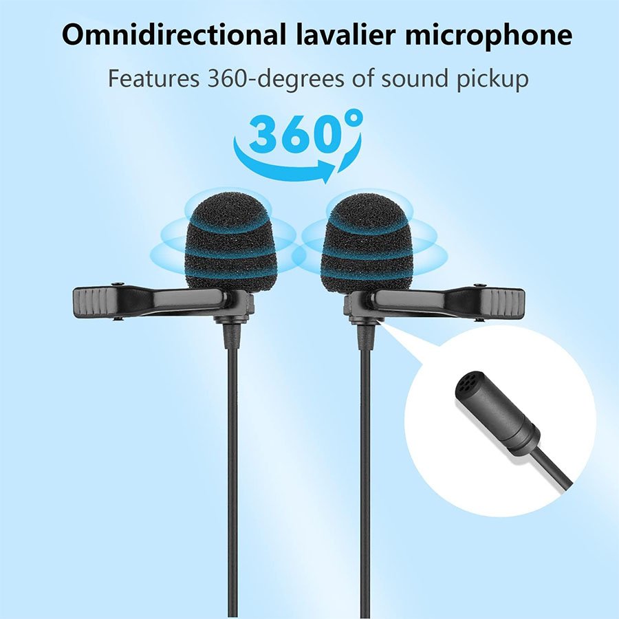 Buy Boya Dual Omni Directional Lavalier Microphone in Kumasi