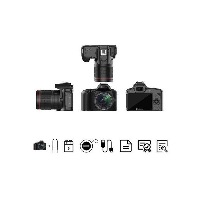 4K HD Digital Camera with Night Vision and WIFI - Standard Version (Memory Card Not Included)