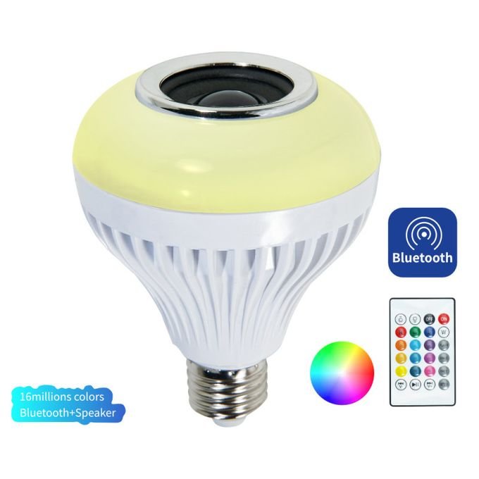 Bluetooth-Enabled E27 B22 LED Light Bulb with Music Functionality in kumasi