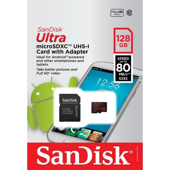 128GB SanDisk Micro SD Card