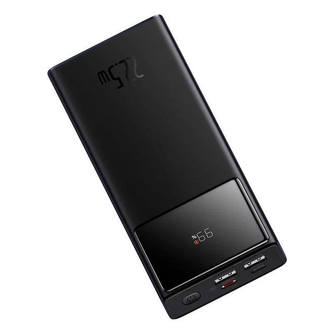Baseus Star-Lord 30000mAh Fast Charging Power Bank with Digital Display - 22.5W, Black
