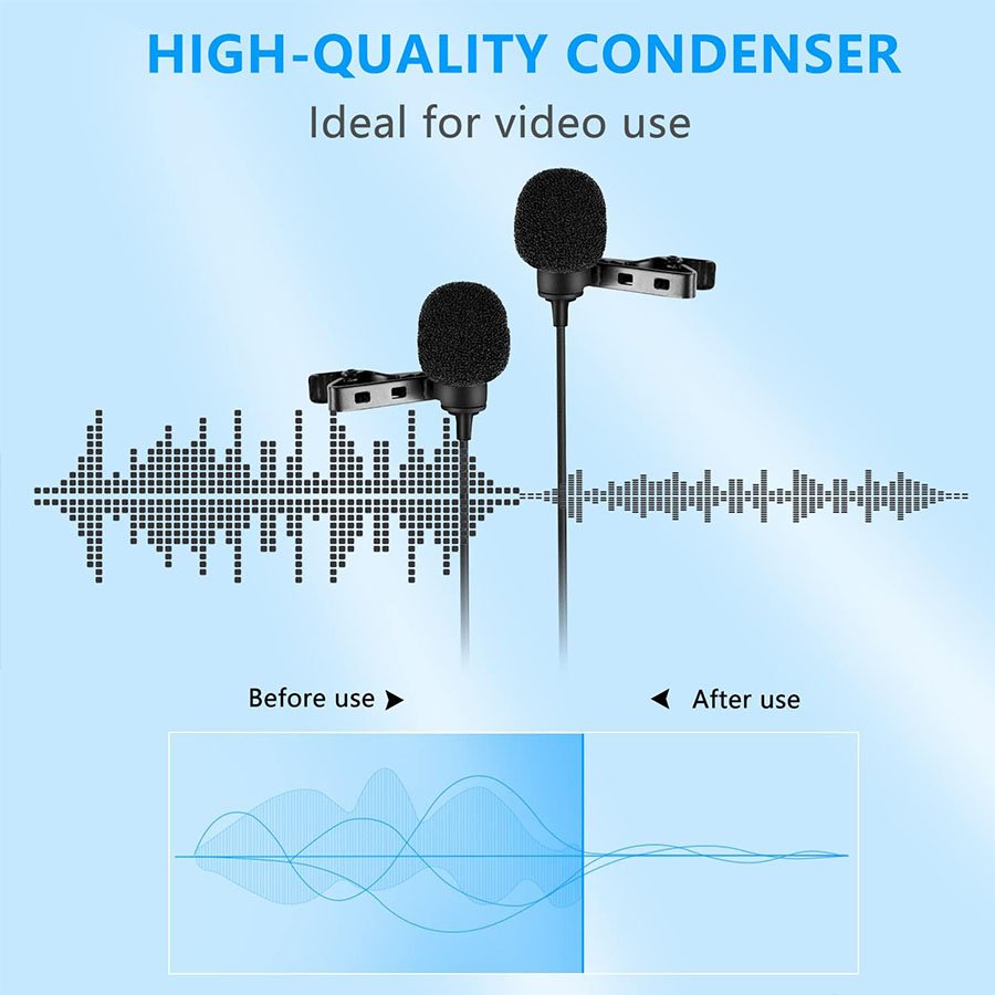 Buy Boya Dual Omni Directional Lavalier Microphone in Kumasi