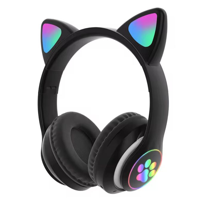 Cat P47 Cute Bluetooth Wireless Headphones with Flashlight — product view 2