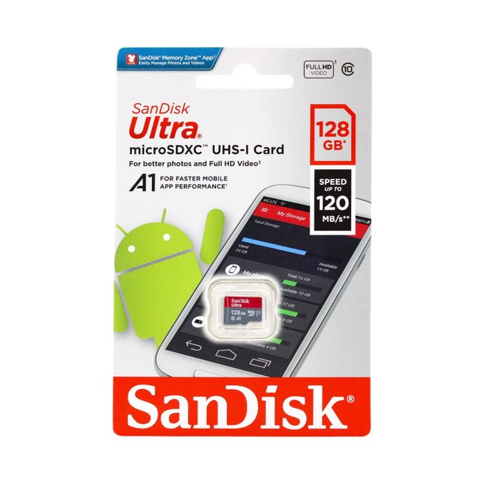 128GB SanDisk Micro SD Card