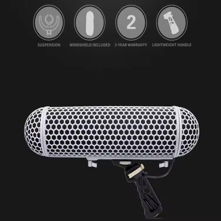 Buy The RØDE Blimp is a complete windshield and shock mounting accessory for the NTG1, NTG2, NTG3, NTG4 and NTG4+ microphones, as well as any third party shotgun microphone up to 325mm (12 ¾”) in length in Kumasi a — product view 5