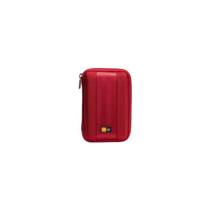 Case Logic Small Red Camera Case with Lined EVA and Ultra-Soft Interior (Model: QPB201R)