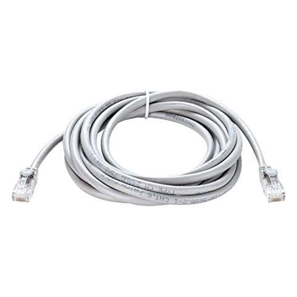 D-Link 3M Grey Cat 6 UTP Round Patch Cable - 24 AWG