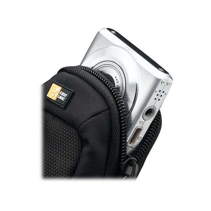 Case Logic Small Nylon Camera Bag – DCB301K – Black and Red — product view 4