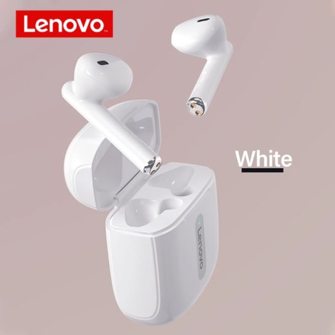 Lenovo XT83 Noise-Canceling Microphone with Touch Control Sports Headphones – White in kumasi