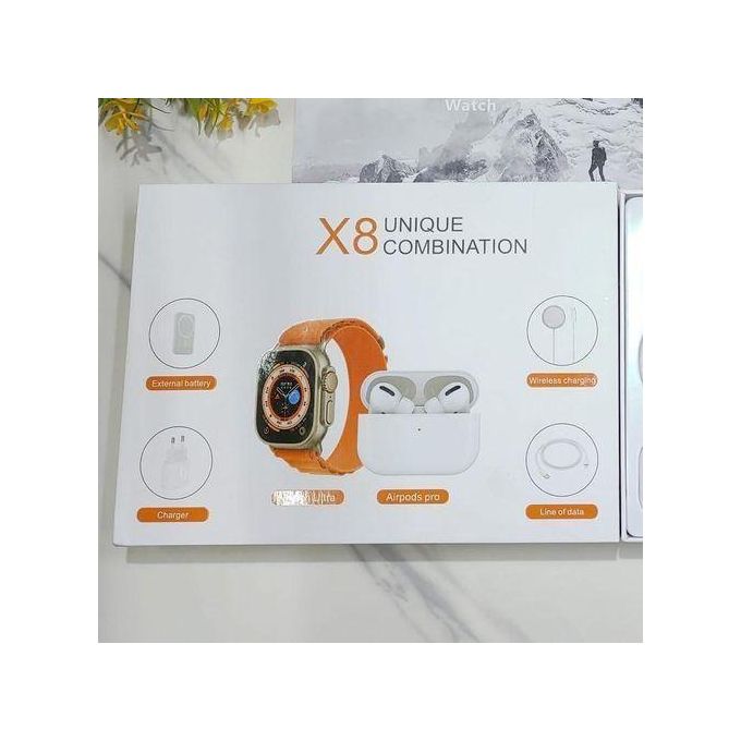 X8 Ultra Versatile 6-in-1 Smartwatch
