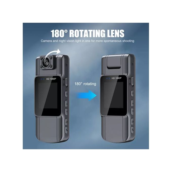 Compact 1080P HD WiFi Digital Camera, Mini Portable Law Enforcement Recorder — product view 2