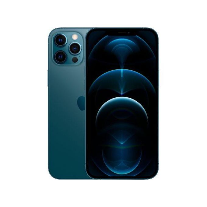 Apple iPhone 12 Pro Max – 6.7-inch Super Retina XDR OLED Display – 128GB Storage – 6GB RAM – Triple 12MP Camera – Pacific Blue + Complimentary Accessories