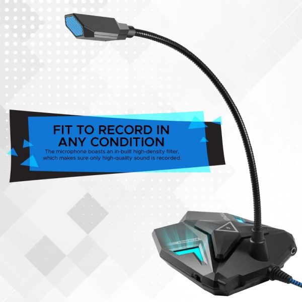 Highly Sensitive Omnidirectional USB Gaming Mic