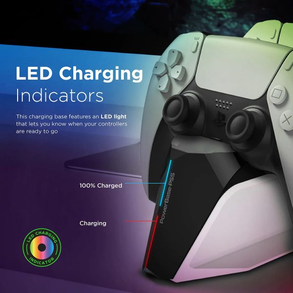 Vertux DualDock Charging Station for PS5 DualSense™ Controller