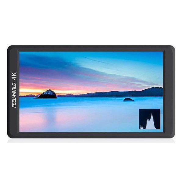 F570 Feelworld 5.7-Inch 4K Portable On-Camera Monitor – Lightweight and Perfect for Stabilizers