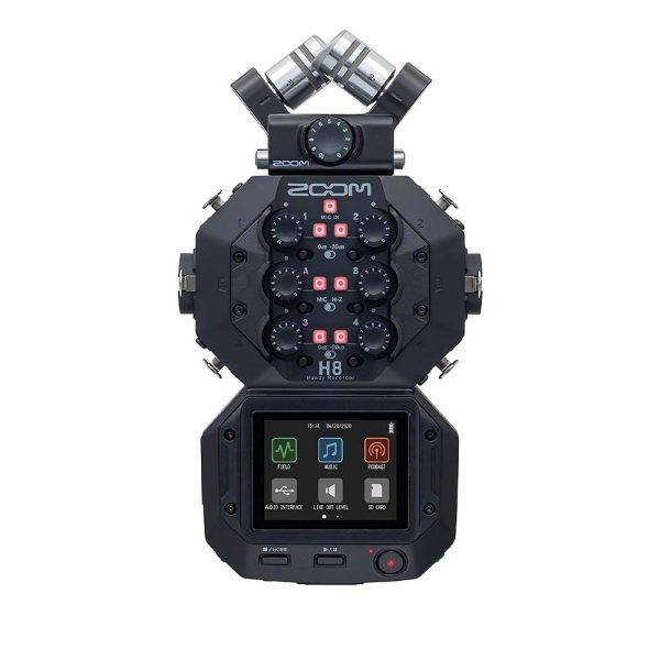 Zoom H8 Portable Handy Recorder with 8 Inputs and 12 Tracks
