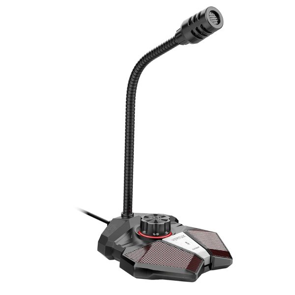 Vertux Ultra-Sensitive Omni-Directional Gaming Microphone with Volume Adjustment