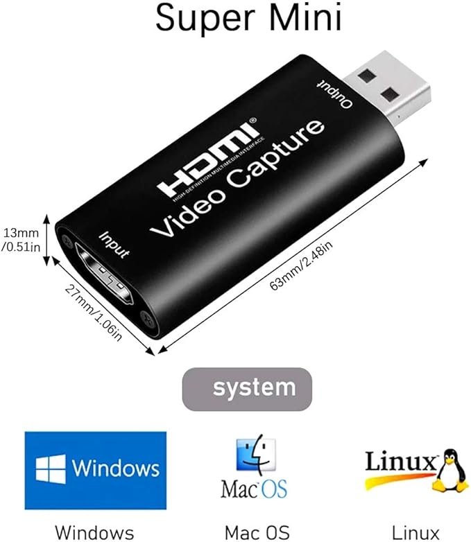 Buy Video Capture Card hdmi USB Adapter
