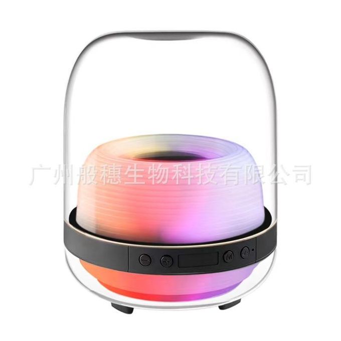 4th Generation L20 Black Glass TWS Bluetooth Speaker