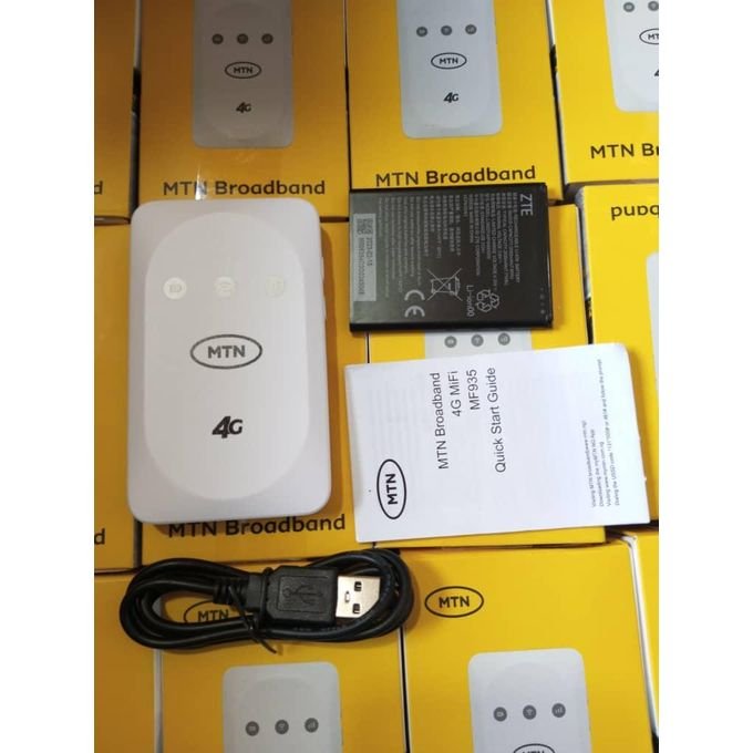 MTN 4G Turbonet Universal Mifi MF935 – White Color in kumasi