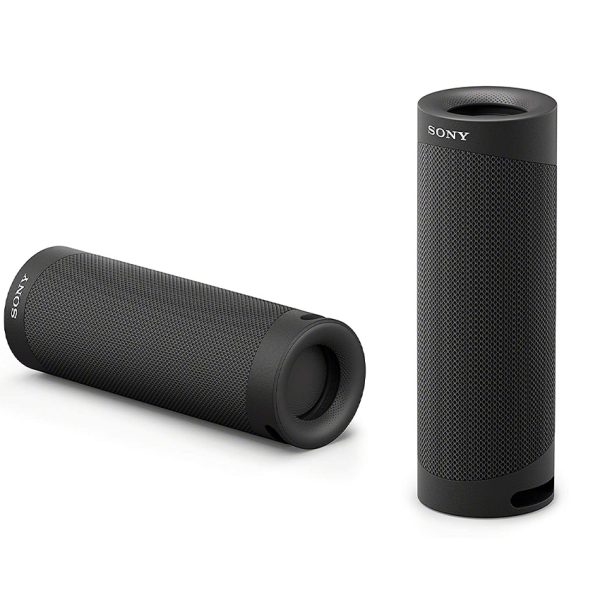 Black Sony Wireless Speaker – Portable and Waterproof