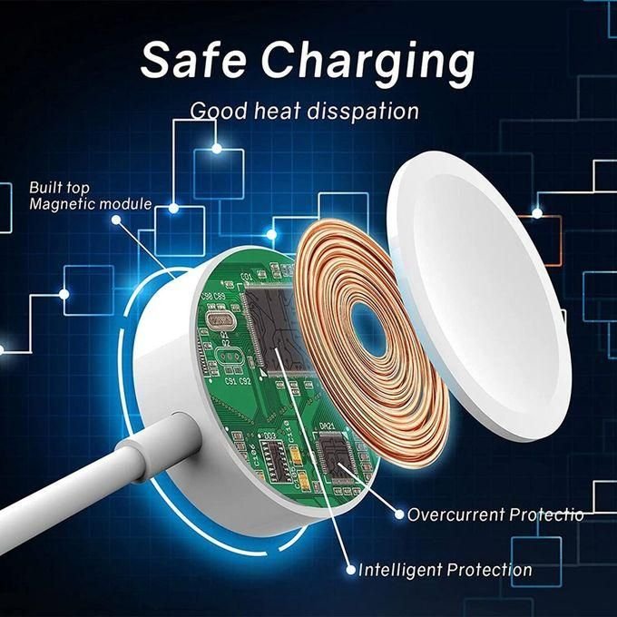 Apple Watch Series USB-C Charger Cable – Magnetic Fast Charging Cord for Series 7/6/5/4/3/2/1/SE in kumasi