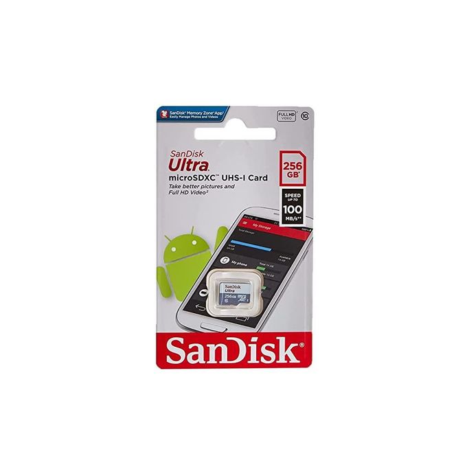 SanDisk 256GB Micro SD Card and Adapter Bundle