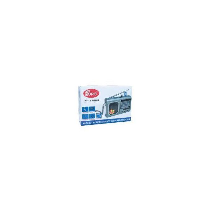 USB Rechargeable Digital FM MP3 Player with Radio and Speaker