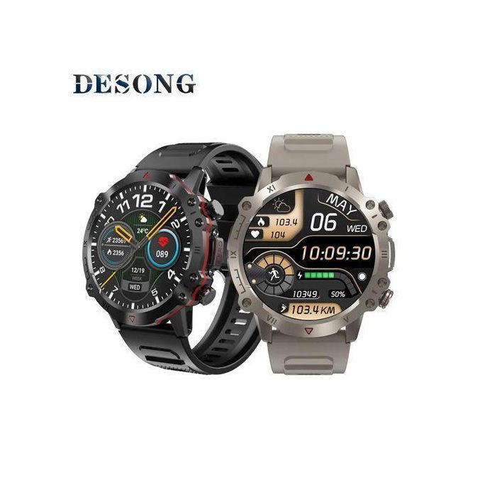 OVO TOUMI Bluetooth Calling Smart Watch with 1.39-Inch HD Display