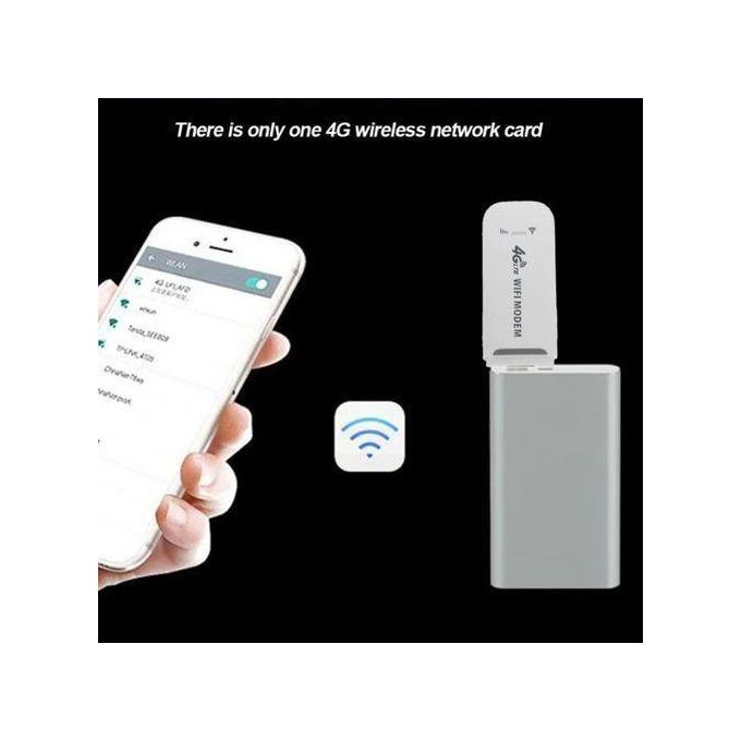 Portable 4G LTE USB MIFI/UFI Modem Stick – 150Mbps Wireless WiFi Adapter and 4G Card Router for Home and Office Use — product view 3