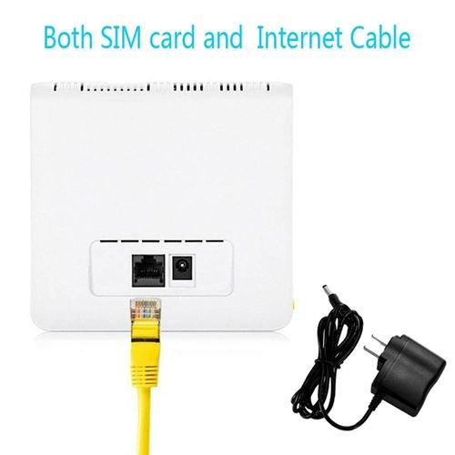 Buy 300Mbps Wifi Routers 4G Lte Cpe Mobile Router With LAN Port Support SIM Card Portable Wireless Router Wifi 4G Router picture color in Kumasi